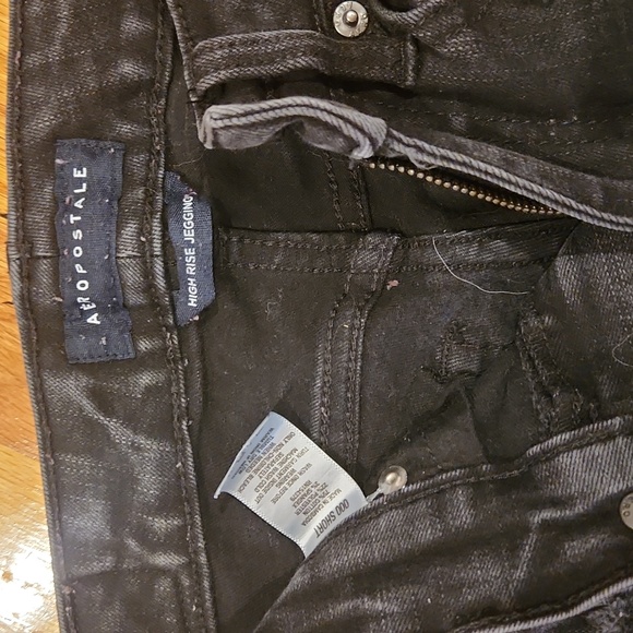Aeropostle High rise denim jegging 000 short - Picture 2 of 3